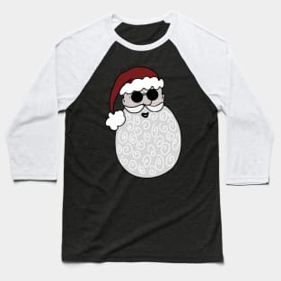 Badass santa with glasses Baseball T-Shirt